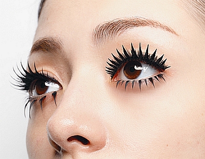how to make spider lashes